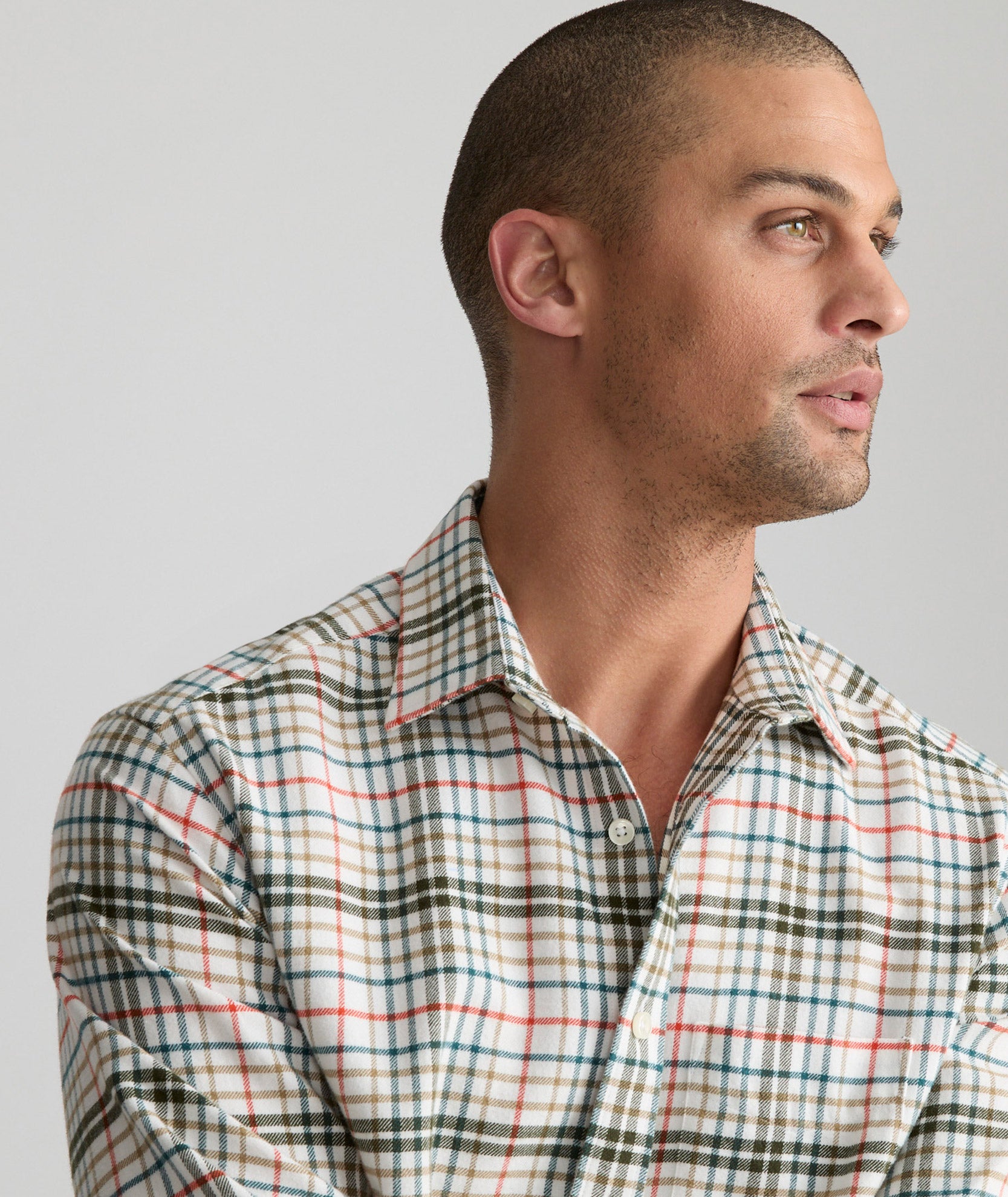 Premium Flannel Merzling Shirt for Men - Soft Plaid Long Sleeve Button Down Shirt - Cozy Winter & Fall Layering Essential - Perfect for Outdoor Adventures & Casual Office Wear