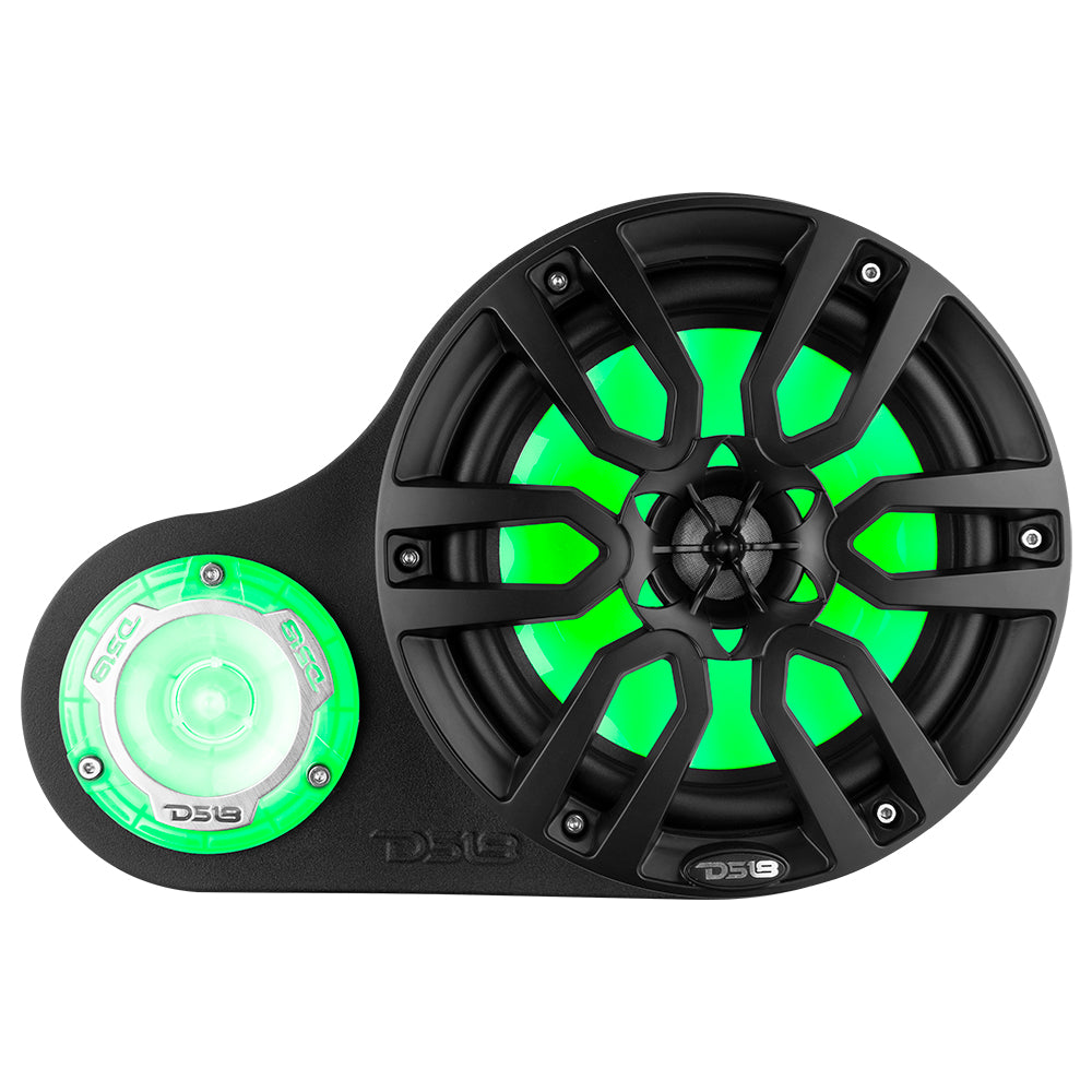 High Density ABS 2-Way Universal Pod with NXL 8/BK and PRO TW1L - Perfect for Car Audio Systems and Custom Speaker Installations