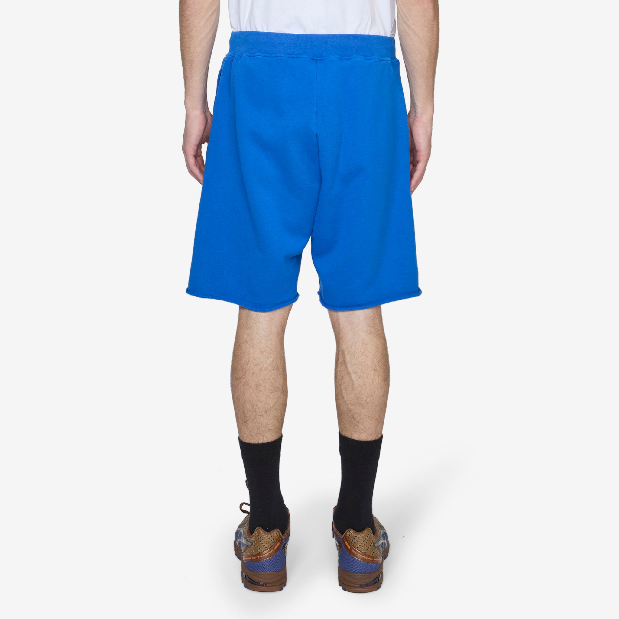 NYP Women's Casual Sweat Shorts - Soft & Comfortable Blue Lounge Shorts for Yoga, Running, and Home Wear