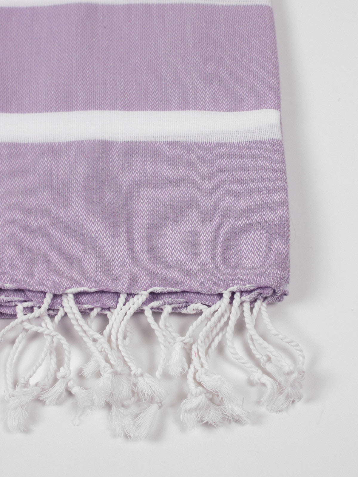 Ibiza Summer Hammam Towel - Soft & Absorbent Turkish Bath Towel in Lilac - Perfect for Beach, Pool, Spa & Yoga