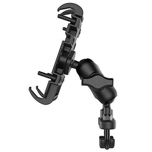 RAM Universal Handlebar Mount for Smartphone - Secure Bike & Motorcycle Phone Holder for GPS Navigation & Outdoor Adventures
