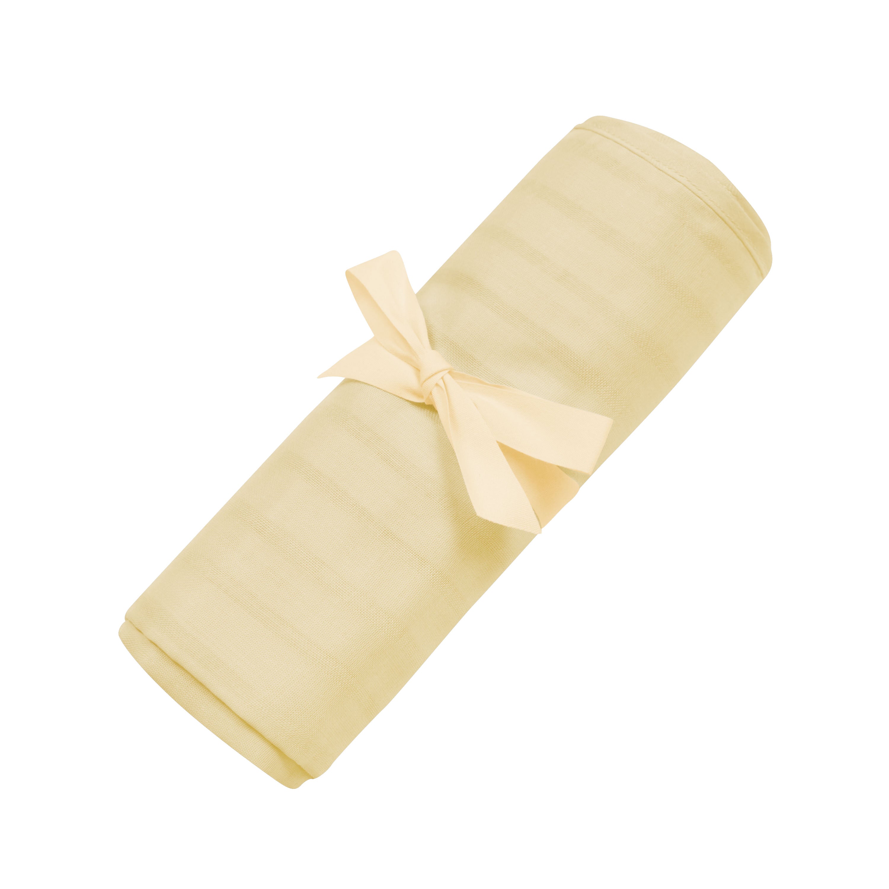 Organic Bamboo Muslin Swaddle Blanket - Soft & Breathable Baby Wrap - Wheat Color - Perfect for Newborn Swaddling, Nursing Cover & Stroller Blanket