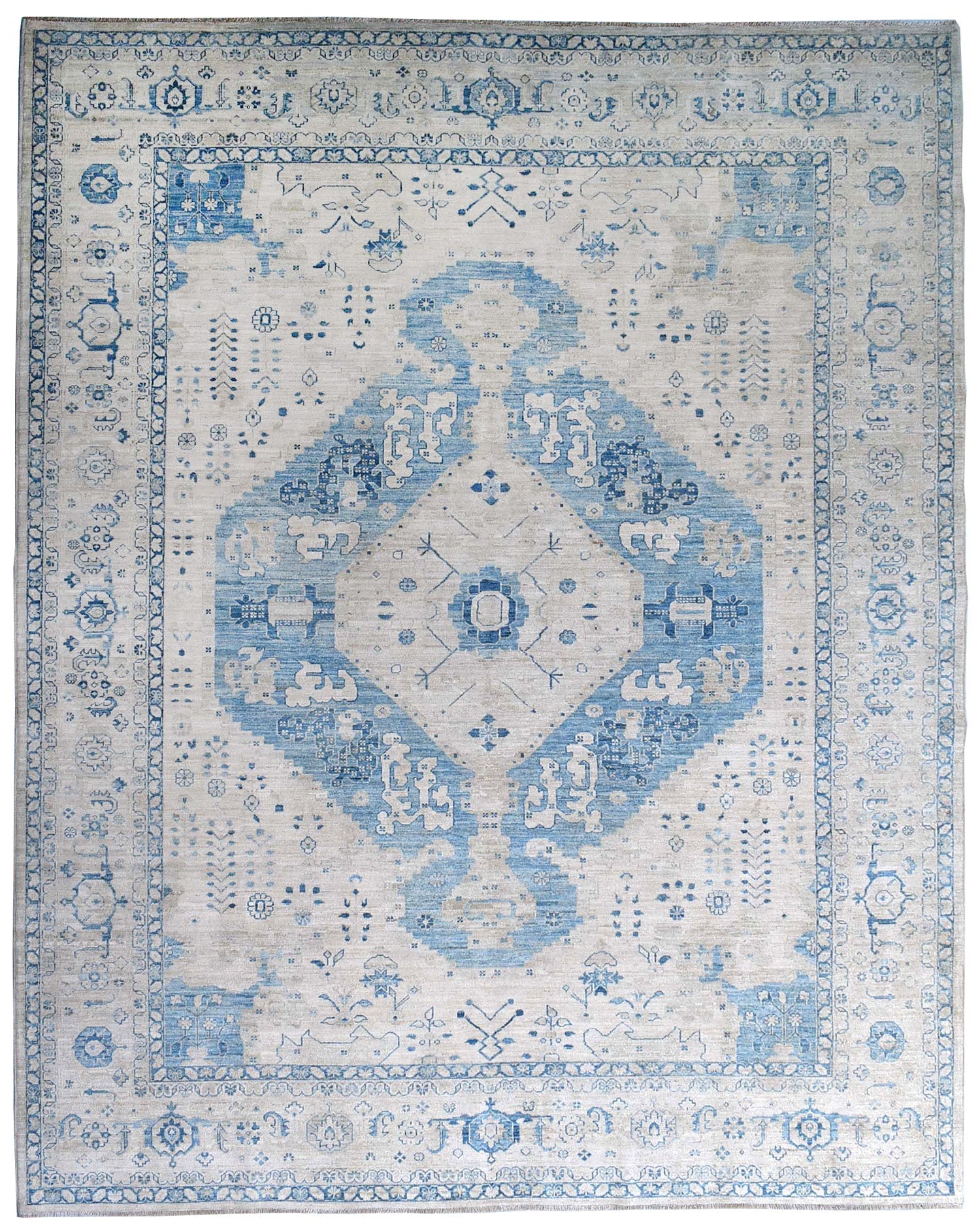 Bakshaish Handwoven Transitional Rug J64973 - Premium Persian Style Area Rug for Living Room, Bedroom & Dining Room Decor