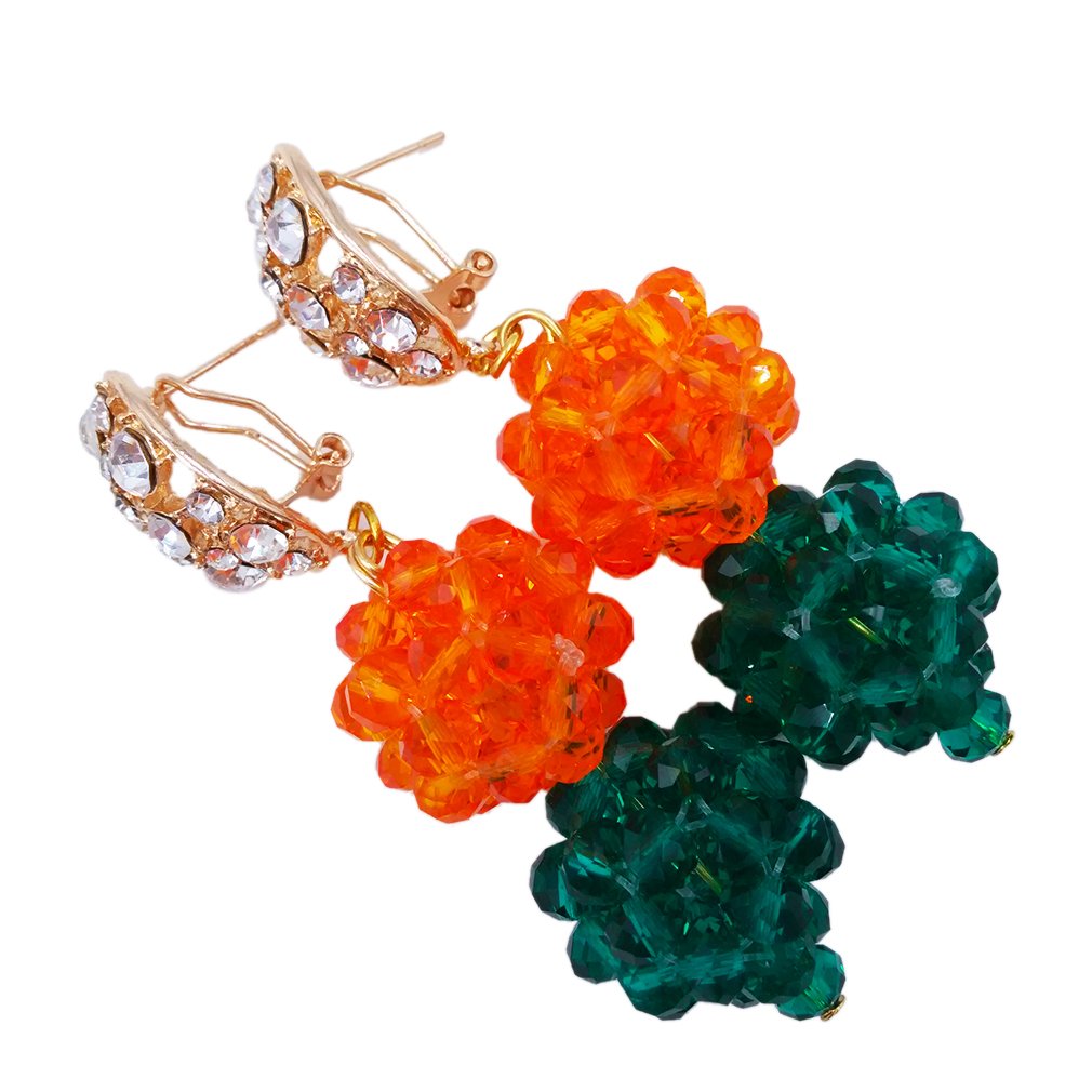 10 Rows African Beads Jewelry Set for Women - Nigerian Wedding Bridal Necklace Set - Perfect for Bridal Party, Cultural Events & Boho Fashion Accessories