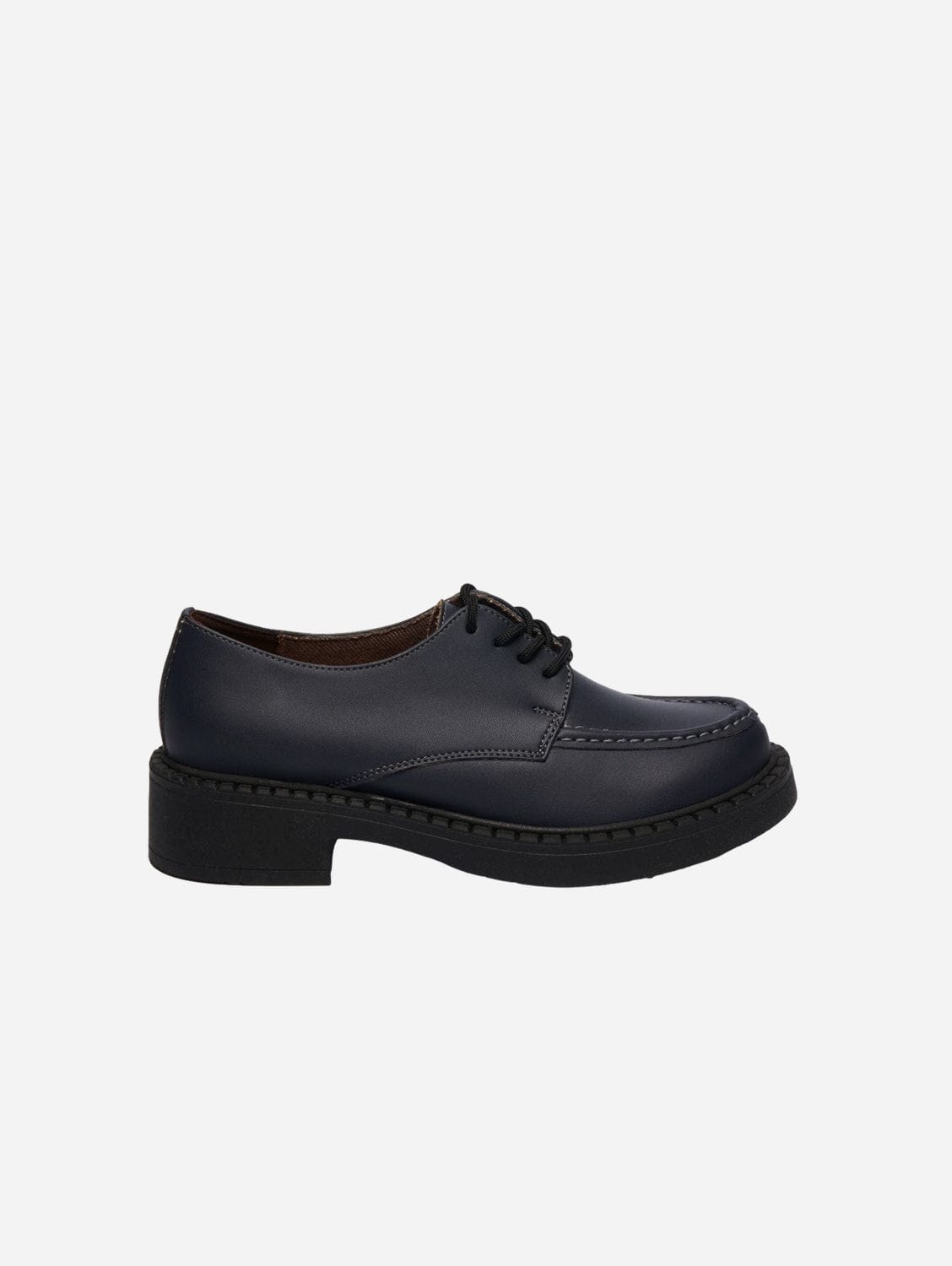 Helen Women's Vegan Corn Leather Loafers - Comfortable Slip-On Boat Shoes for Casual Wear | Navy Blue | Perfect for Office, Travel & Everyday Outfits