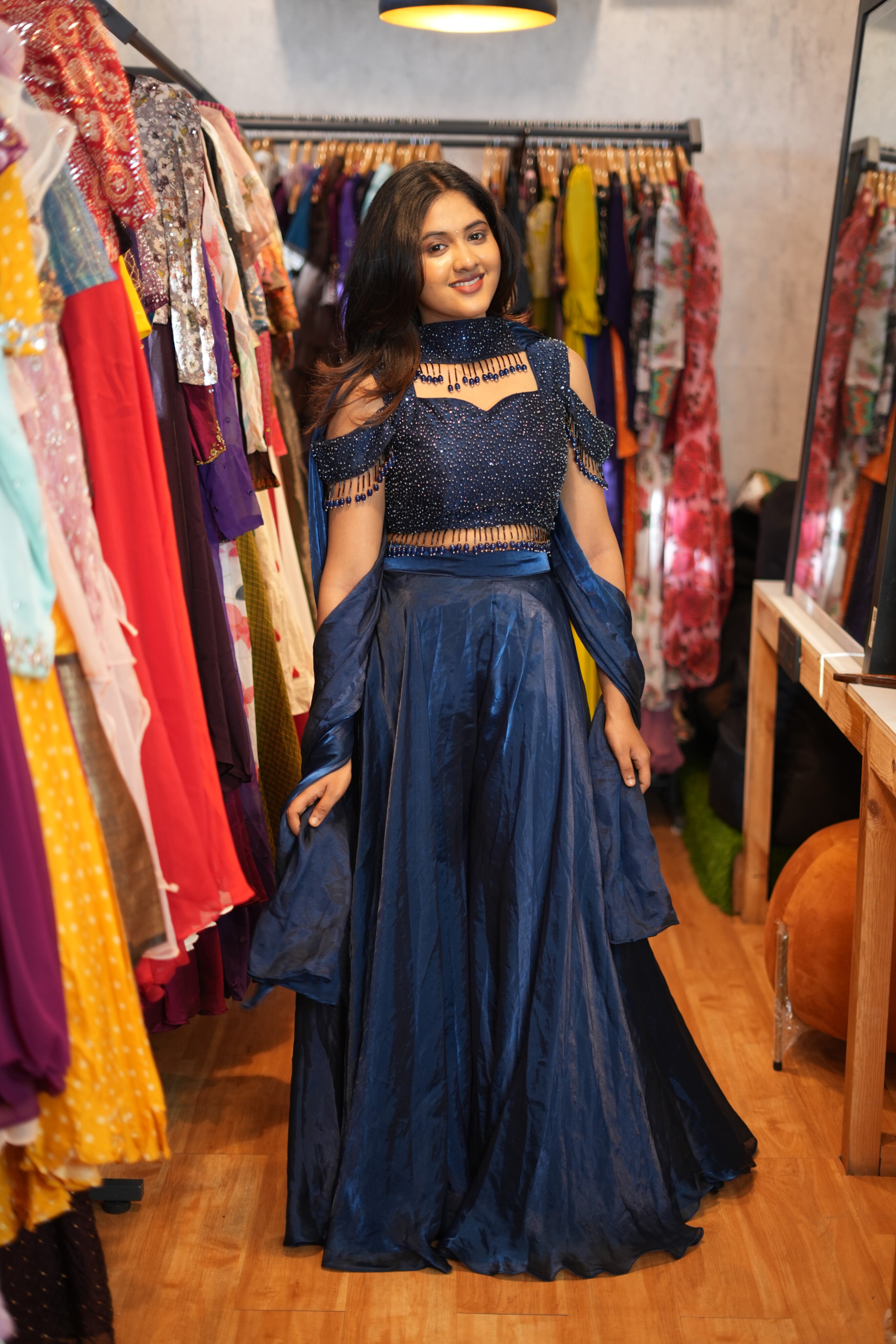 DD709 Shakthi Premium Designer Party Wear Collection for Women - Elegant Dresses for Weddings, Cocktails & Special Occasions