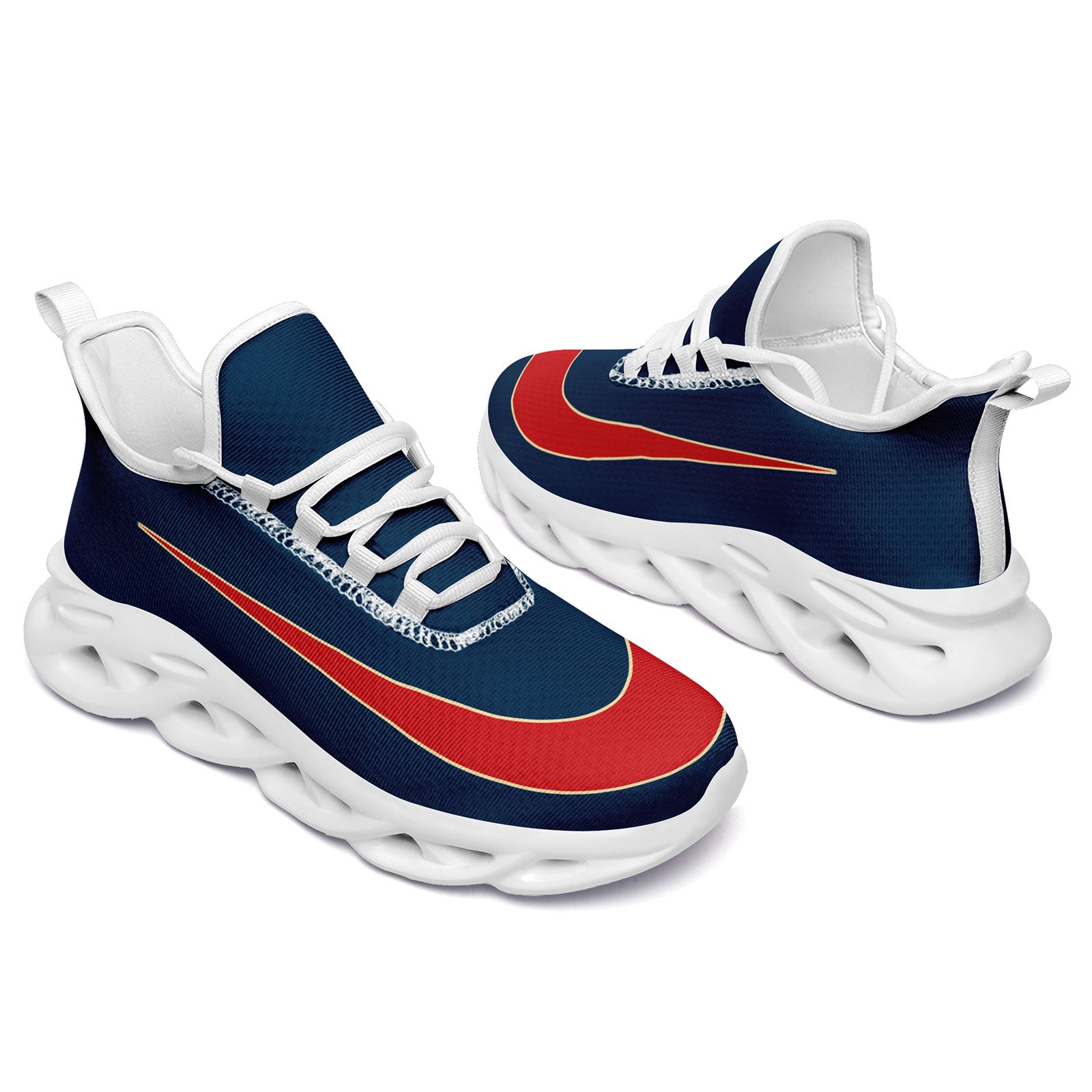 Custom Maxsoul Personalized Sneakers - Breathable Lightweight Running Shoes for Men & Women - Perfect for Gym, Workout & Casual Wear (Model FN003 E020109)