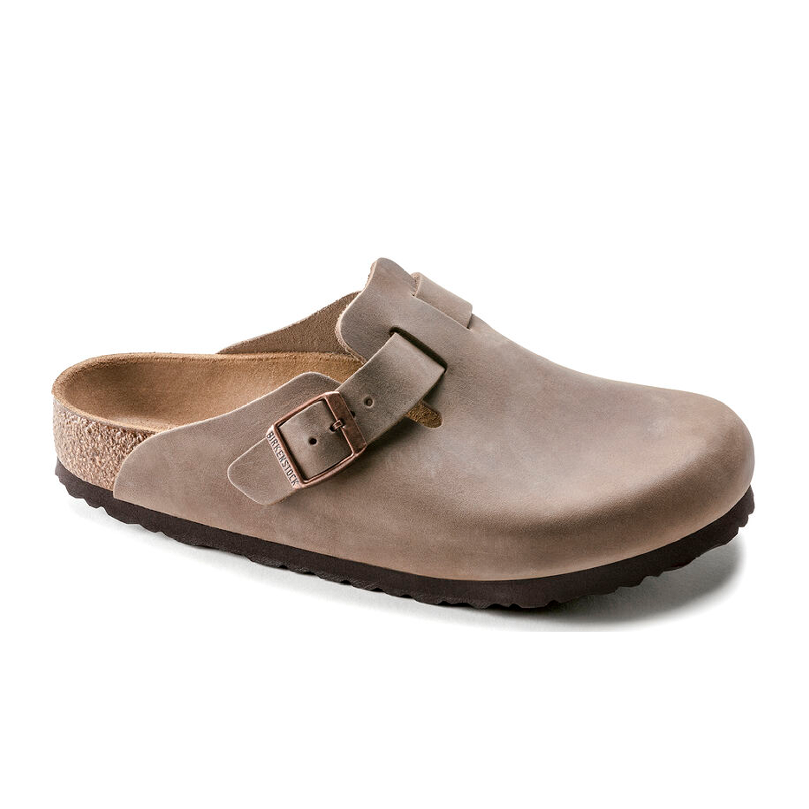 Birkenstock Boston Clog Unisex Comfort Shoes - Tobacco Oiled Leather Slip-On Clogs for Men & Women | Perfect for Home, Office & Casual Wear