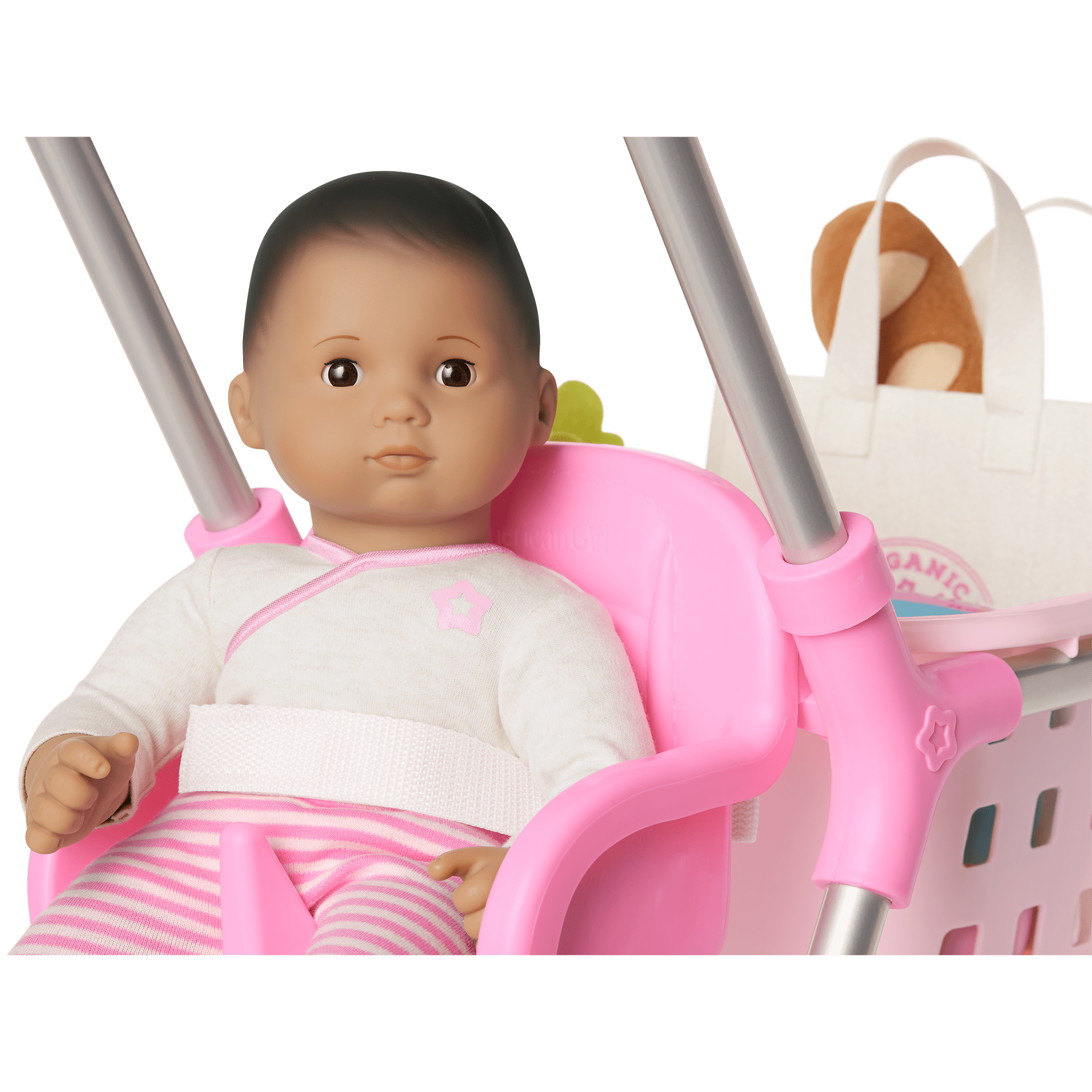 Bitty's™ Kids Shopping Cart Toy with Play Groceries - Pretend Play Supermarket Set for Toddlers & Preschoolers - Indoor & Outdoor Role Play Fun