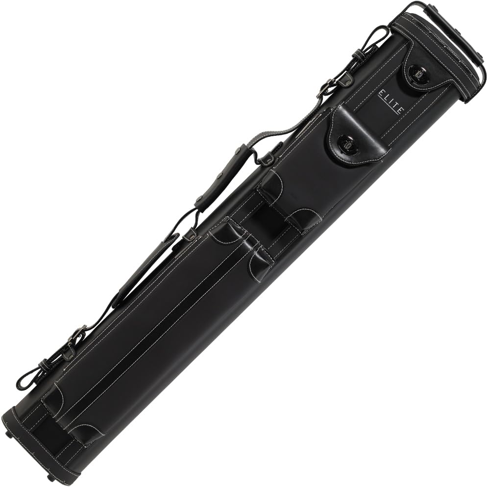 Elite Vintage ECV24 Pool Cue Case - Premium Billiard Cue Stick Holder for Pool Players | Perfect for Tournaments, Bars & Home Game Rooms