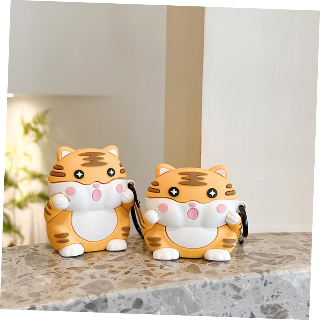 Artibetter 4-Piece Cartoon Headphone Case Set - Cute Earbud Storage Pouch for AirPods, Wireless Earbuds & Headphones - Perfect for Travel, School & Office Organization