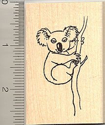 Koala Rubber Stamp - Self-Inking Stamp with Adjustable Date for Office, School & Crafting - Perfect for Teachers, Planners & DIY Projects