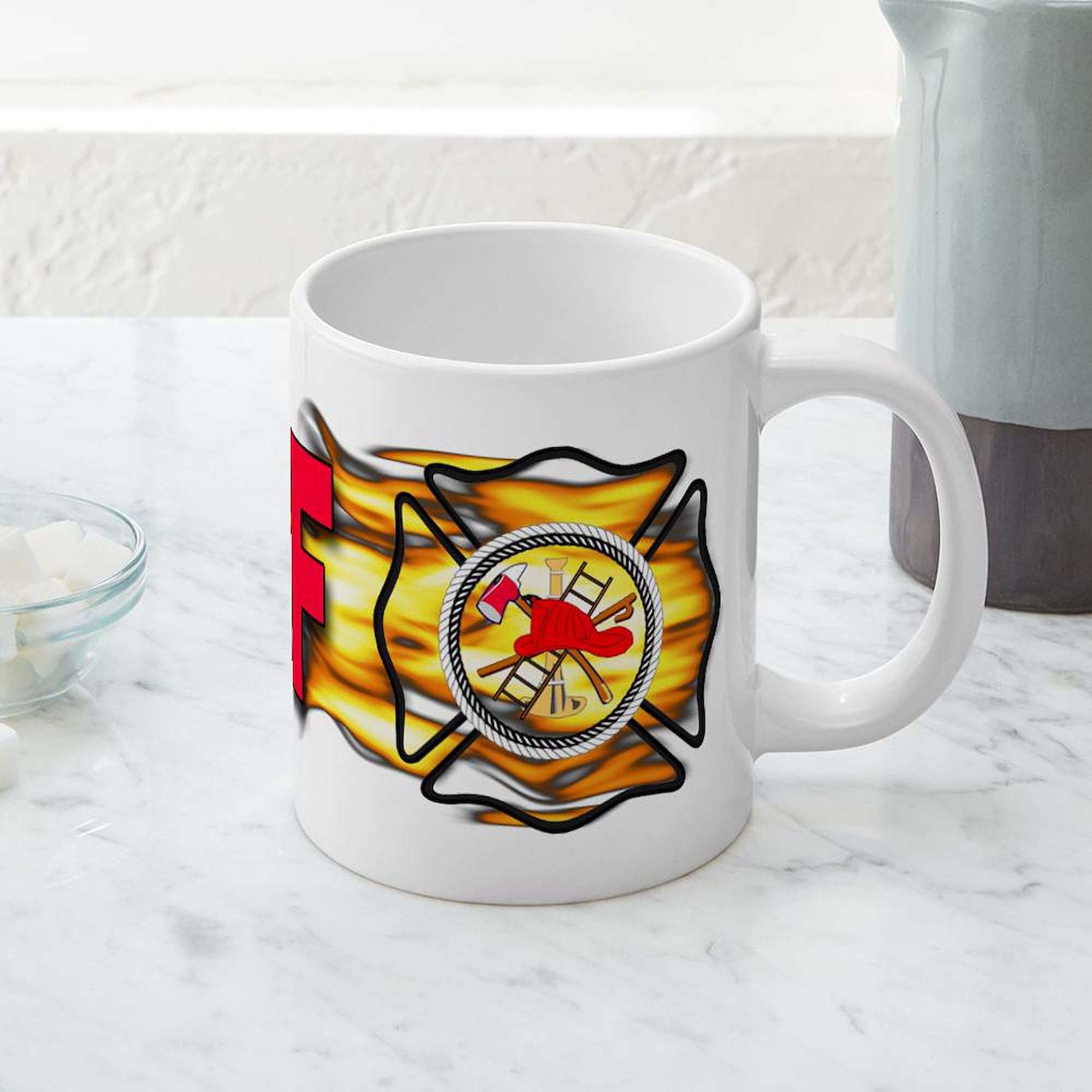 Chief Mugs 20oz Large Ceramic Coffee Mug - Extra Large Coffee Cup for Office, Home & Gifts | Durable 20 Ounce Mega Mug for Tea, Hot Chocolate & Morning Brews