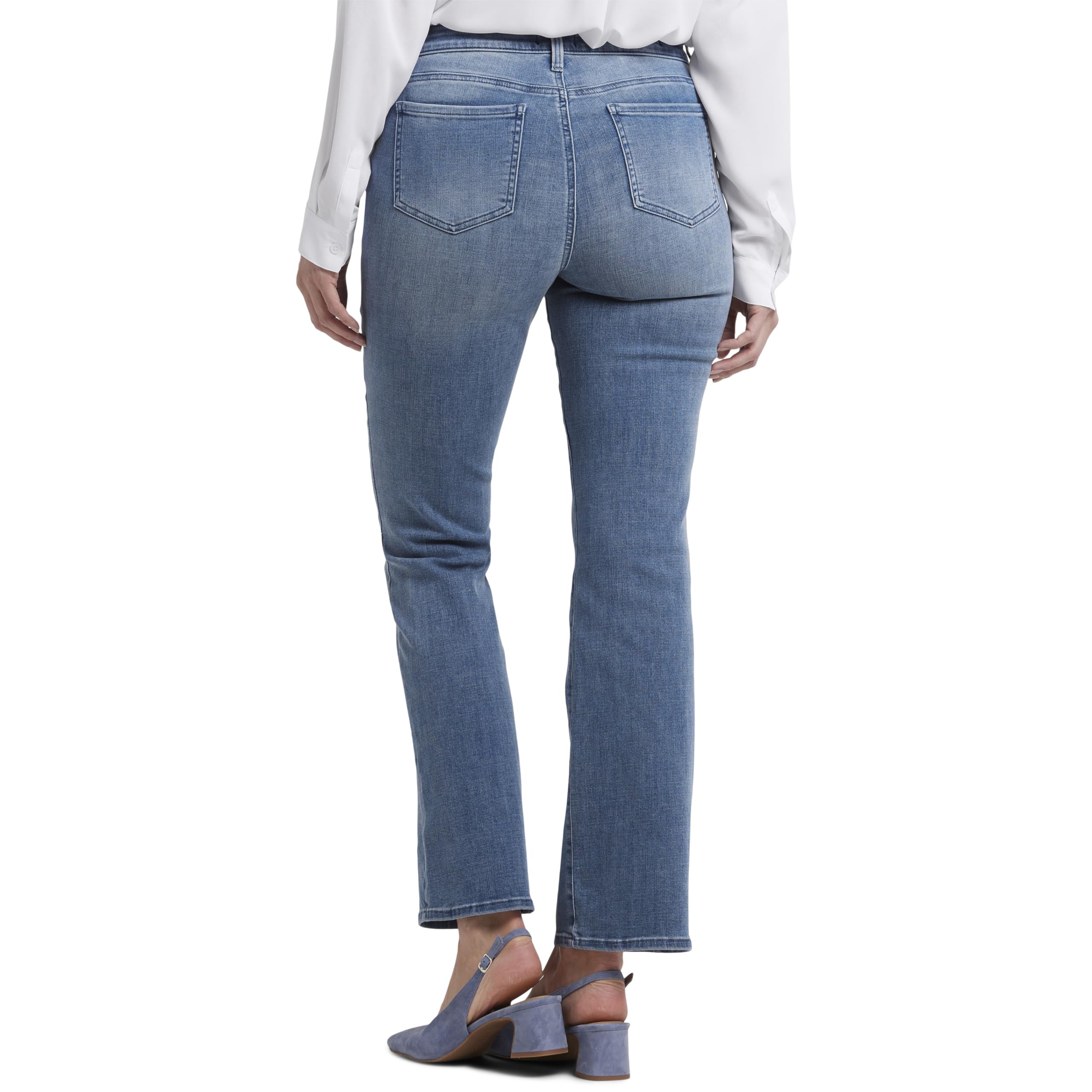 NYDJ Women's Barbara Bootcut Fit Denim Jeans - Comfortable Stretch Bootcut Jeans for Women, Classic Mid Rise, Flattering Fit - Perfect for Work, Casual Outings & Everyday Wear