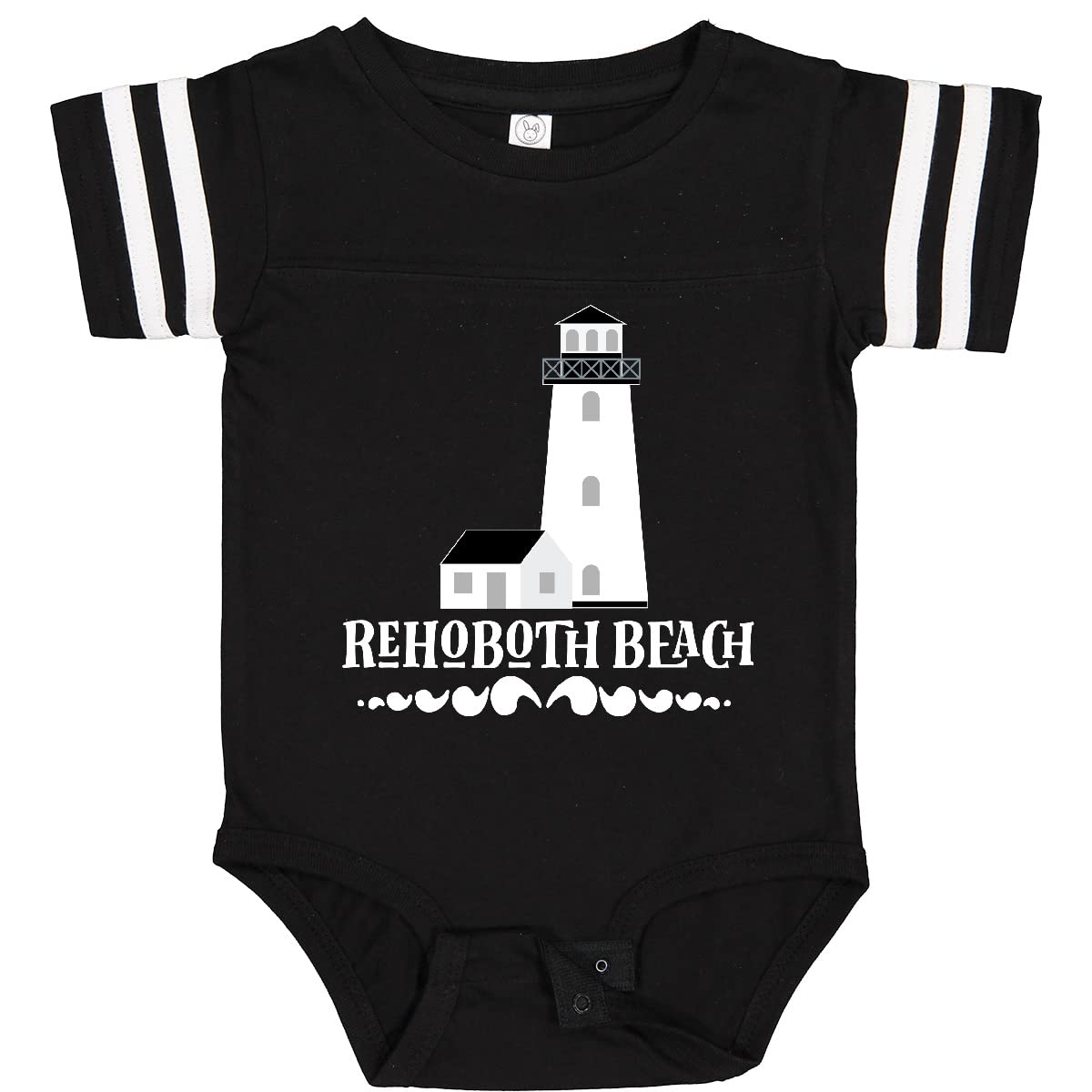 Inktastic Rehoboth Beach Delaware Baby Bodysuit - Cute Infant Onesie for Beach Vacation & Family Outings - Perfect Newborn Gift for Delaware Lovers
