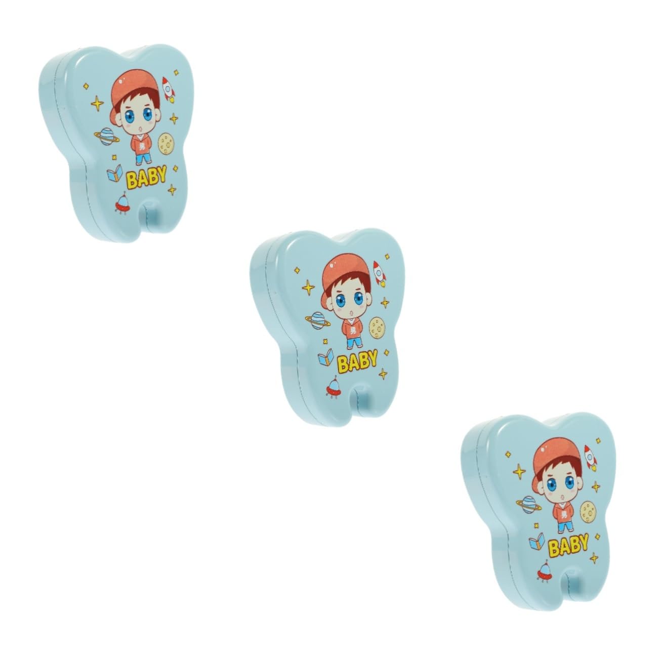 UPKOCH 3-Piece Baby Keepsake Box Set - First Tooth Storage Container & Memory Box for Newborns - Perfect for Preserving Baby Teeth, Hospital Bracelets, and First Locks of Hair