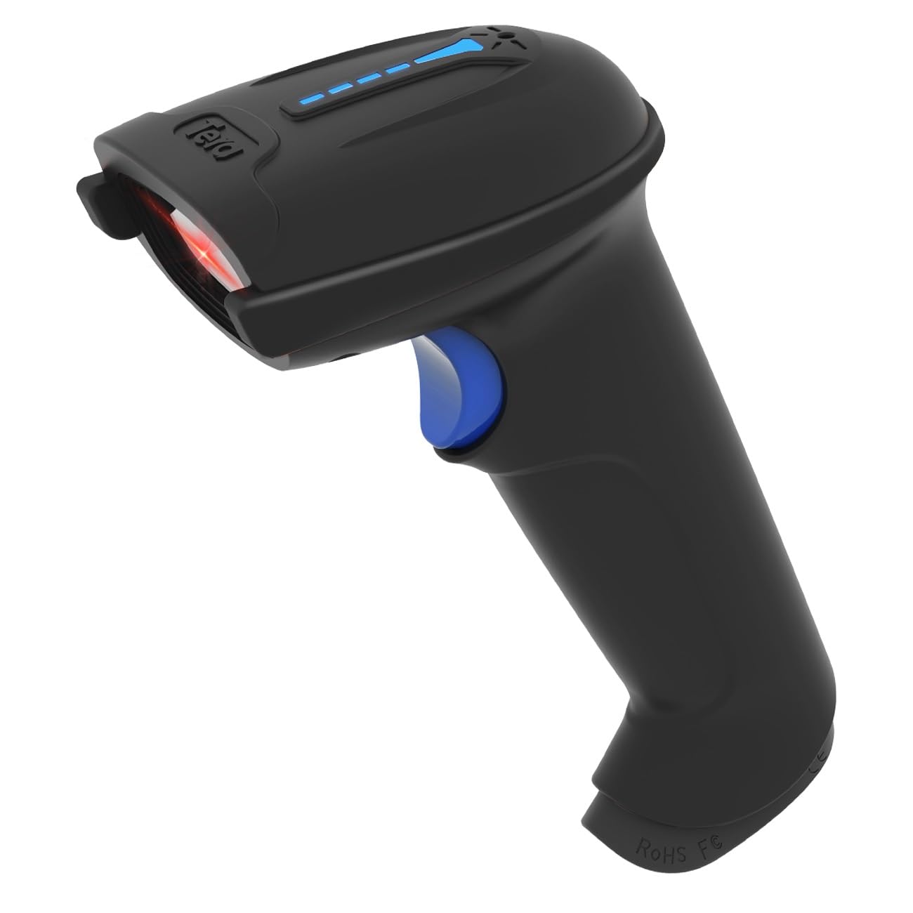 Tera Pro T5100C Wireless Barcode Scanner - 3-in-1 Bluetooth, 2.4G Wireless & USB Wired CCD Scanner with 2500 Pixel Resolution, Battery Indicator - Compatible with Windows, Mac, Android, iOS - Ideal for Retail, Warehouse & Inventory Management