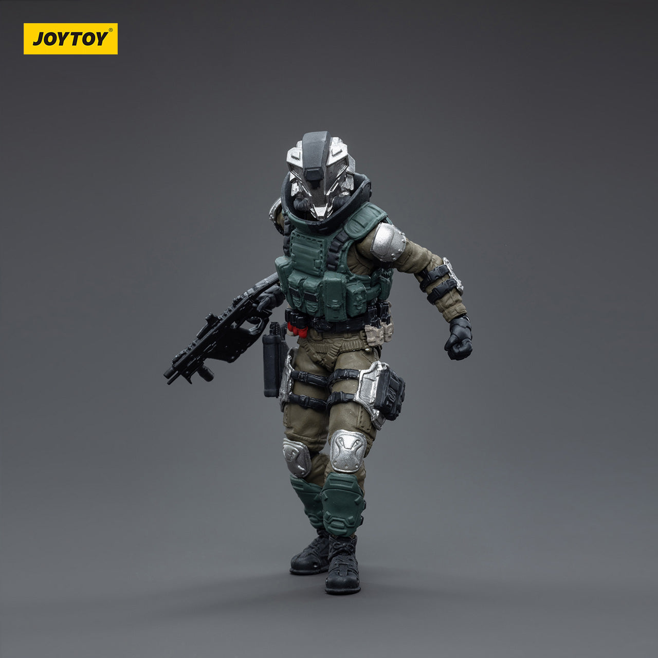 1/18 JOYTOY 3.75 Inch Military Action Figures - Army Builder Promotion Pack (7PCS) - Perfect for Collectors, Diorama Displays & War Game Scenes