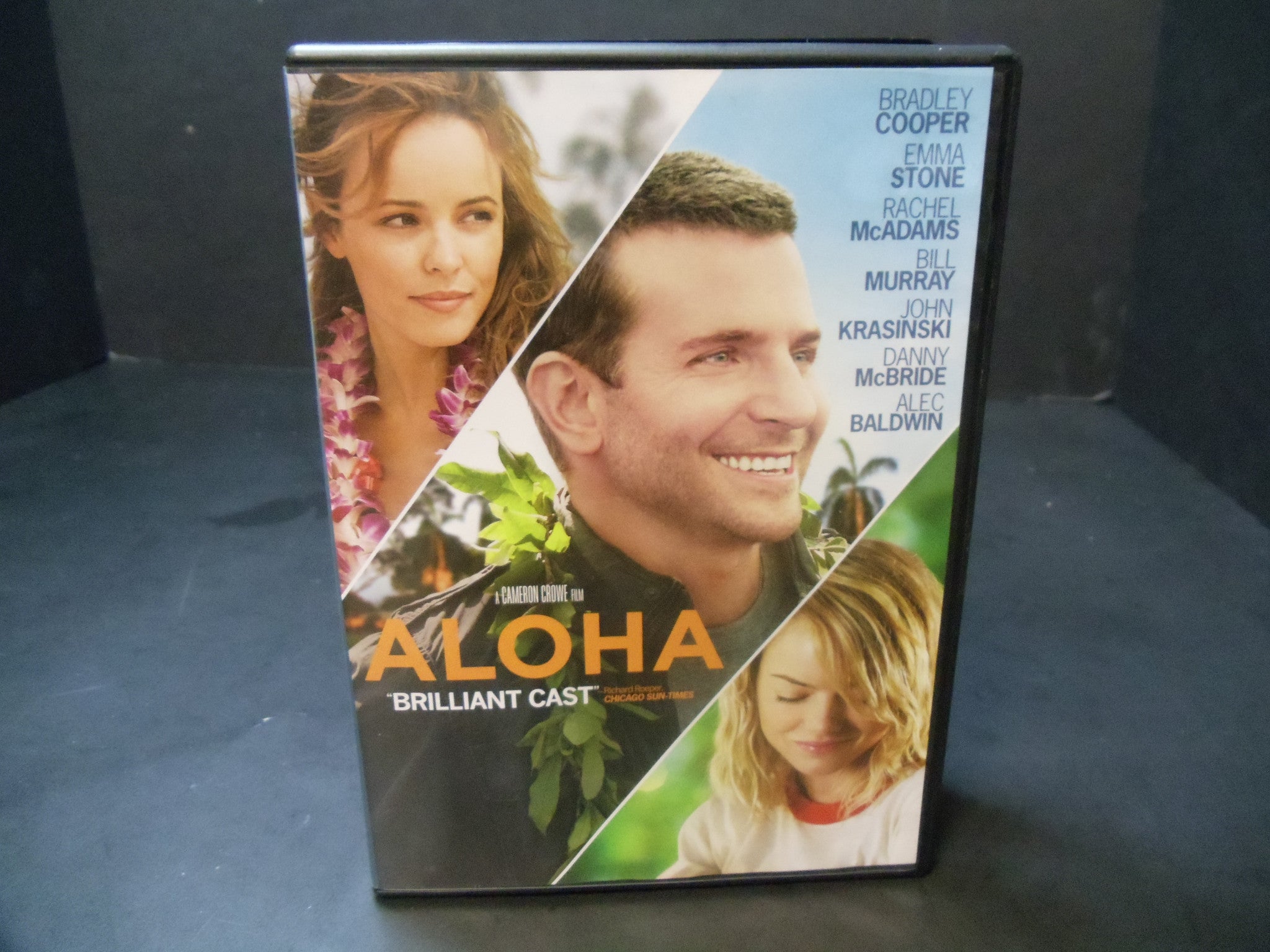 Aloha (DVD, 2015) - Romantic Comedy Movie Starring Bradley Cooper & Emma Stone - Perfect for Date Nights & Movie Collections