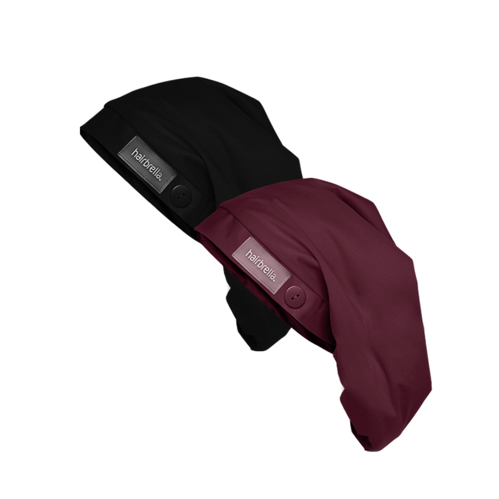 Hairbrella Scrub Cap XL - Satin Lined Surgical Cap for Women & Men (2-Pack) | Comfortable & Breathable for Nurses, Doctors & Healthcare Workers | Perfect for Hospitals, Clinics & Medical Procedures