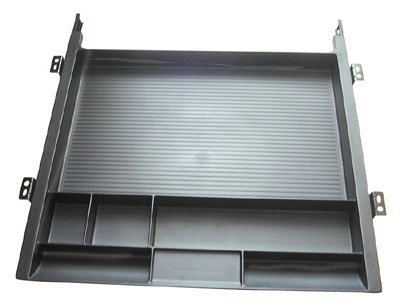 CPF 89777 Black Slide-Out Pencil Drawer Tray - Organize Pens, Markers & Art Supplies | Perfect for Office, School & Craft Room Storage