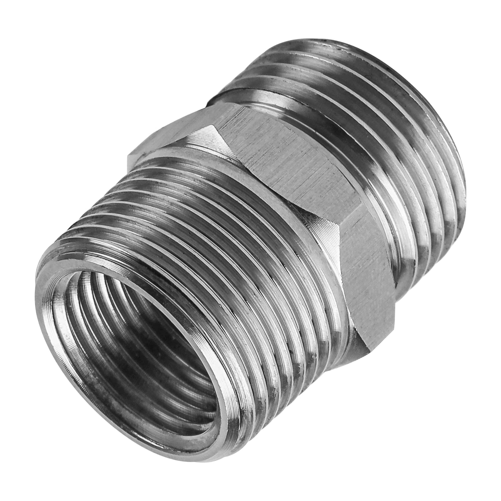Premium Stainless Steel Garden Hose Adapter - 3/4