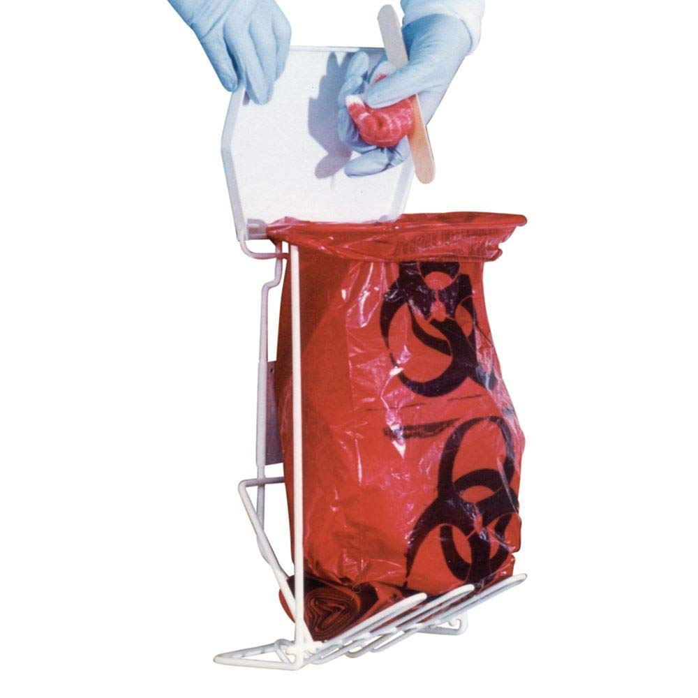 3 Gallon Bio-Medical Waste Disposal Rack - Sterile Medical Waste Container for Hospitals, Clinics & Labs | Safe Sharps & Hazardous Waste Management Solution