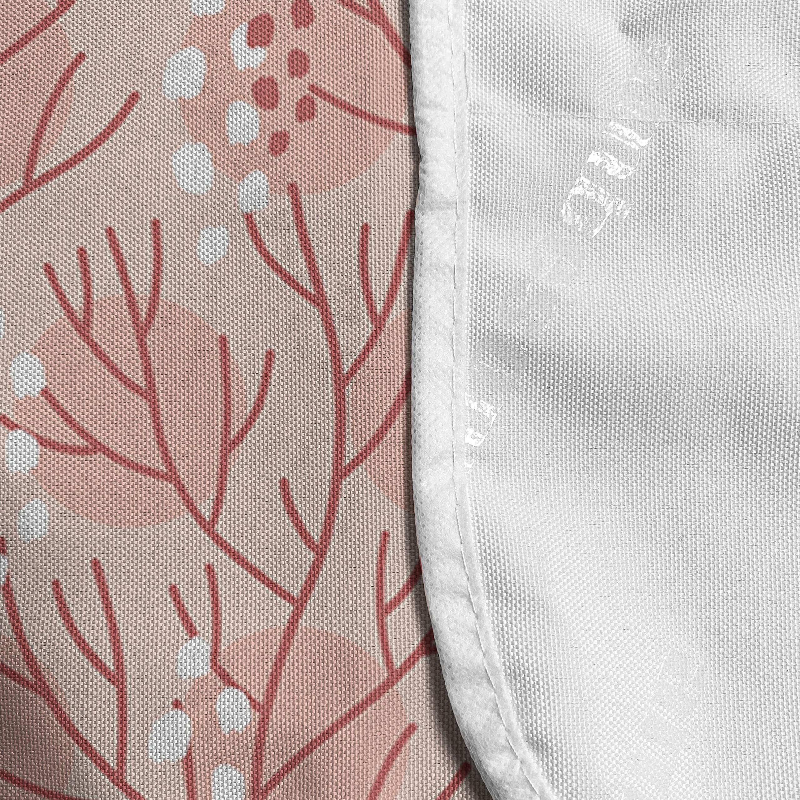 Ambesonne Waterproof Microwave Oven Cover - Coral Reef Seaweed Design, 36x12 Inch Kitchen Organizer with Pockets | Ocean-Themed Home Decor for Coastal Kitchens & Beach House Style