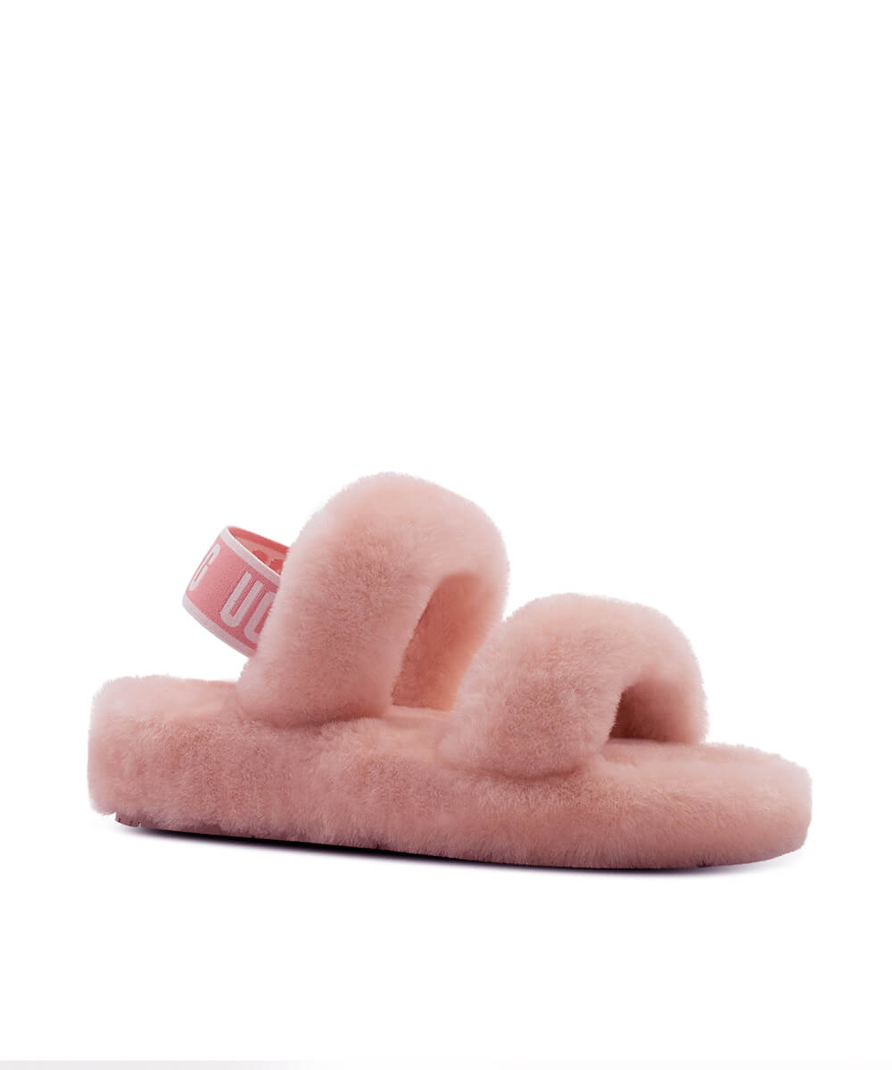 Women's UGG Strapp Slide Sandals - Comfortable & Stylish Summer Slippers for Casual Wear, Beach, and Home Use