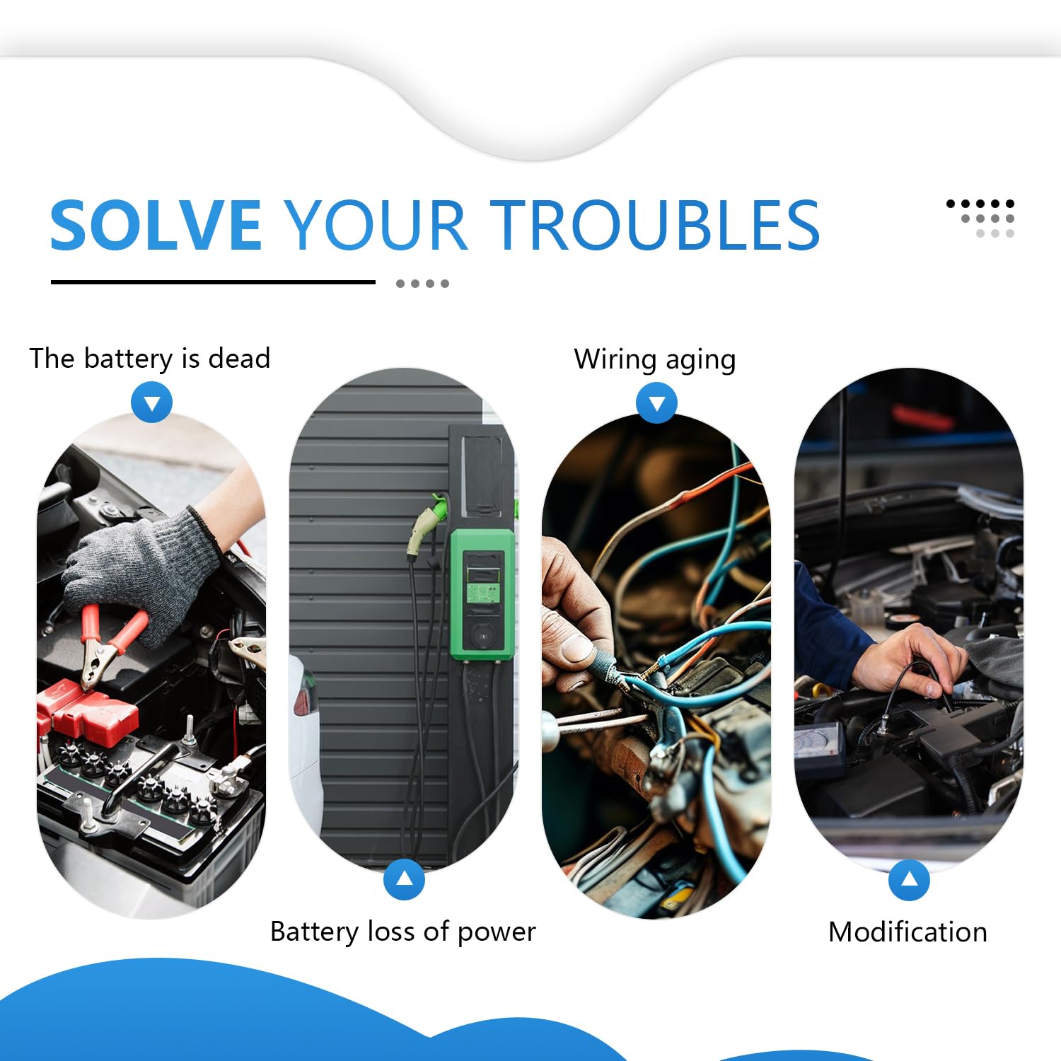 Heavy Duty Battery Disconnect Switch - High Current Master Power Cut Isolator Kill Switch for Car, RV, Boat & Marine - Quick Release Battery Shutoff Switch for Emergency Power Cutoff & Vehicle Storage