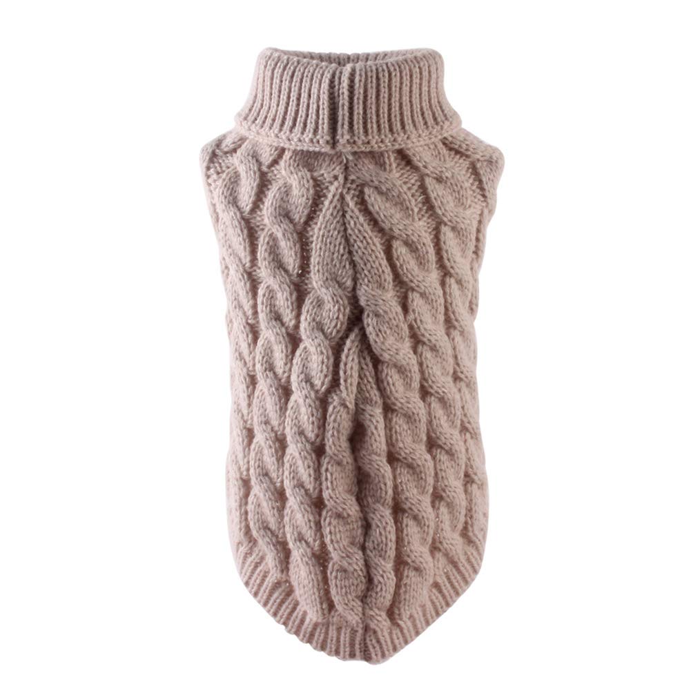 Academyus Pet Small Dog Cat Chihuahua Autumn and Winter Sweater - Cozy Knitwear Clothes for Small Breeds | Perfect for Indoor & Outdoor Winter Adventures