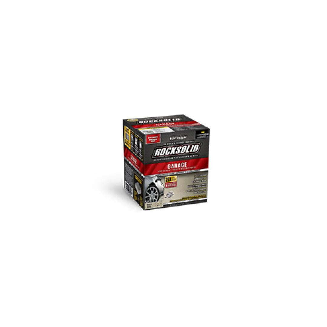 RockSolid Garage Floor Coating Kit - Durable Epoxy Floor Paint for Concrete - DIY Garage Floor Protection & Resurfacing - Ideal for Home Garages, Workshops & Basements