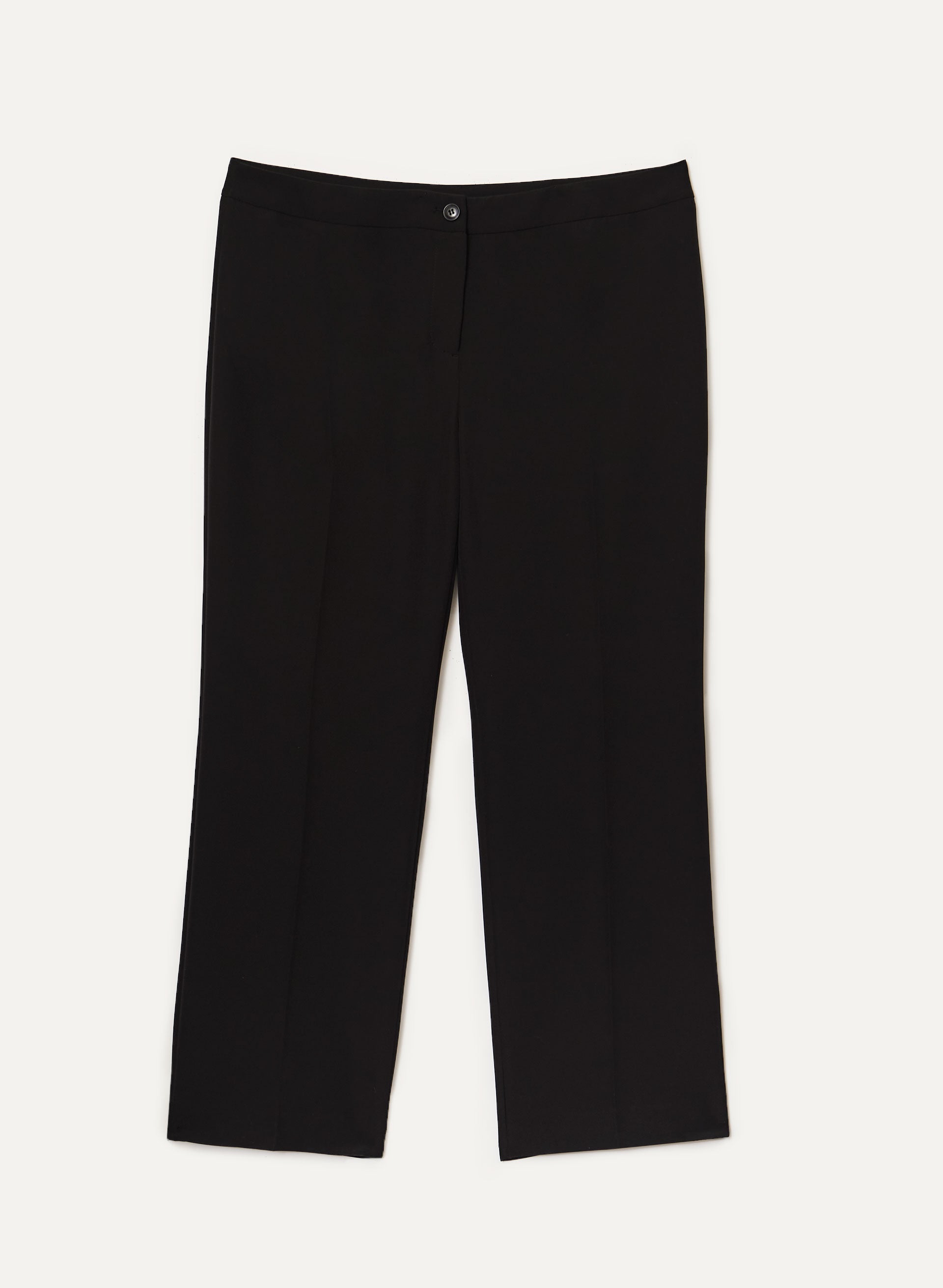 Emma Women's Straight Leg Pants - Comfortable Regular Fit Trousers for Work, Office & Casual Wear