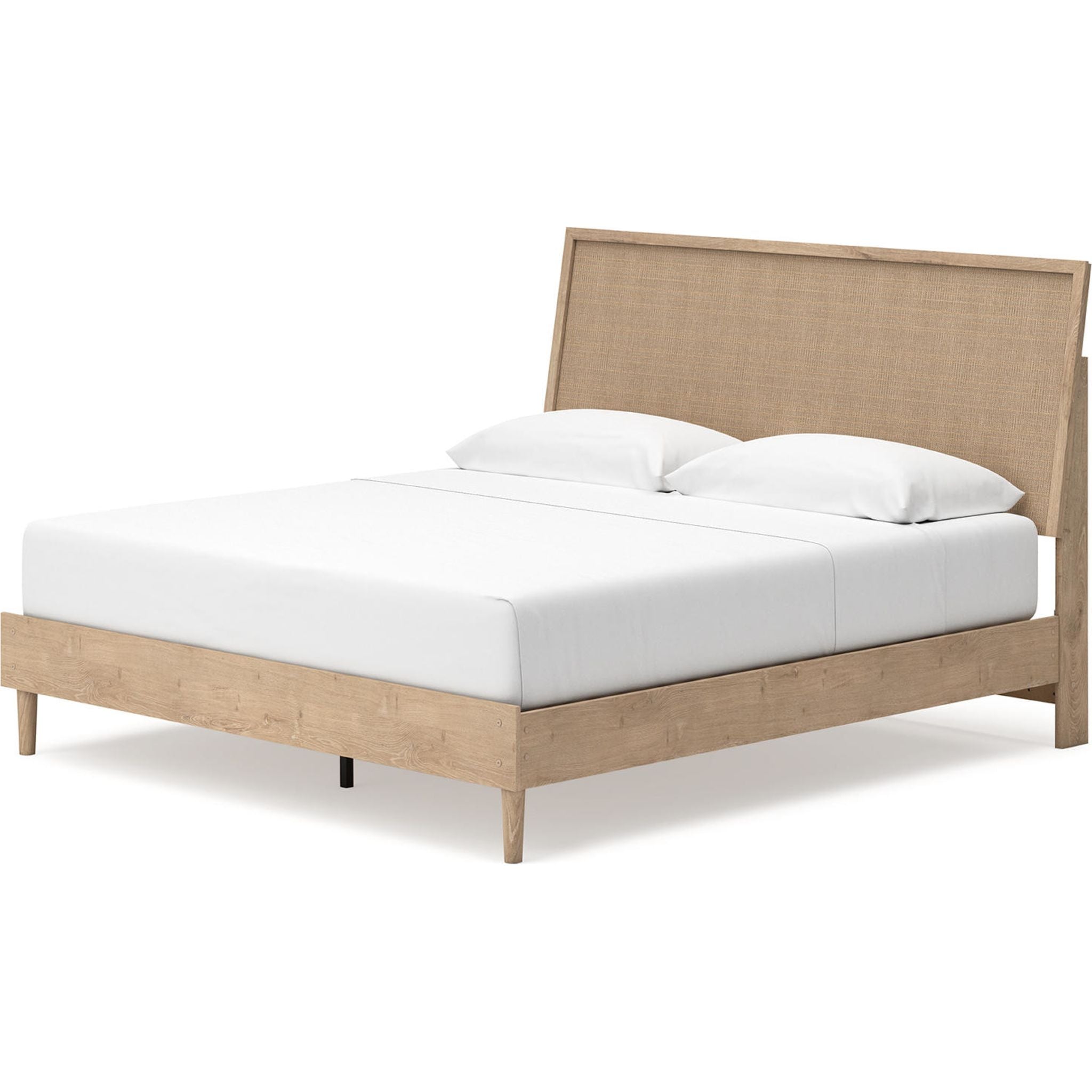 Cielden Modern Platform Bed Frame - Queen Size, Sturdy Wooden Slat Support, Easy Assembly, Minimalist Design for Bedroom - Perfect for Small Spaces, Apartments & Guest Rooms