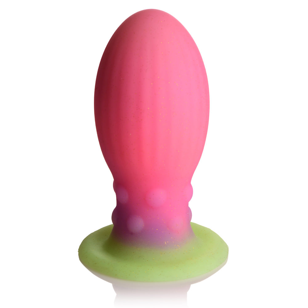 Creature Cocks Xeno Glow in the Dark Silicone Alien Egg - Novelty Adult Toy for Fantasy Play & Sensory Stimulation