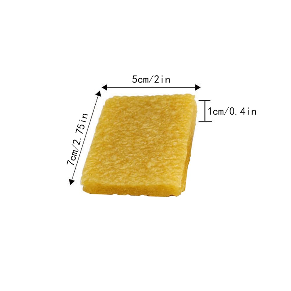 CTFRQC 2-Pack Adhesive Remover Eraser - Effective Glue & Residue Cleaner for Paper, Plastic, Wood, Glass - Yellow Rubber Cement Cleaner - Perfect for Crafts, Office, School & Home DIY Projects