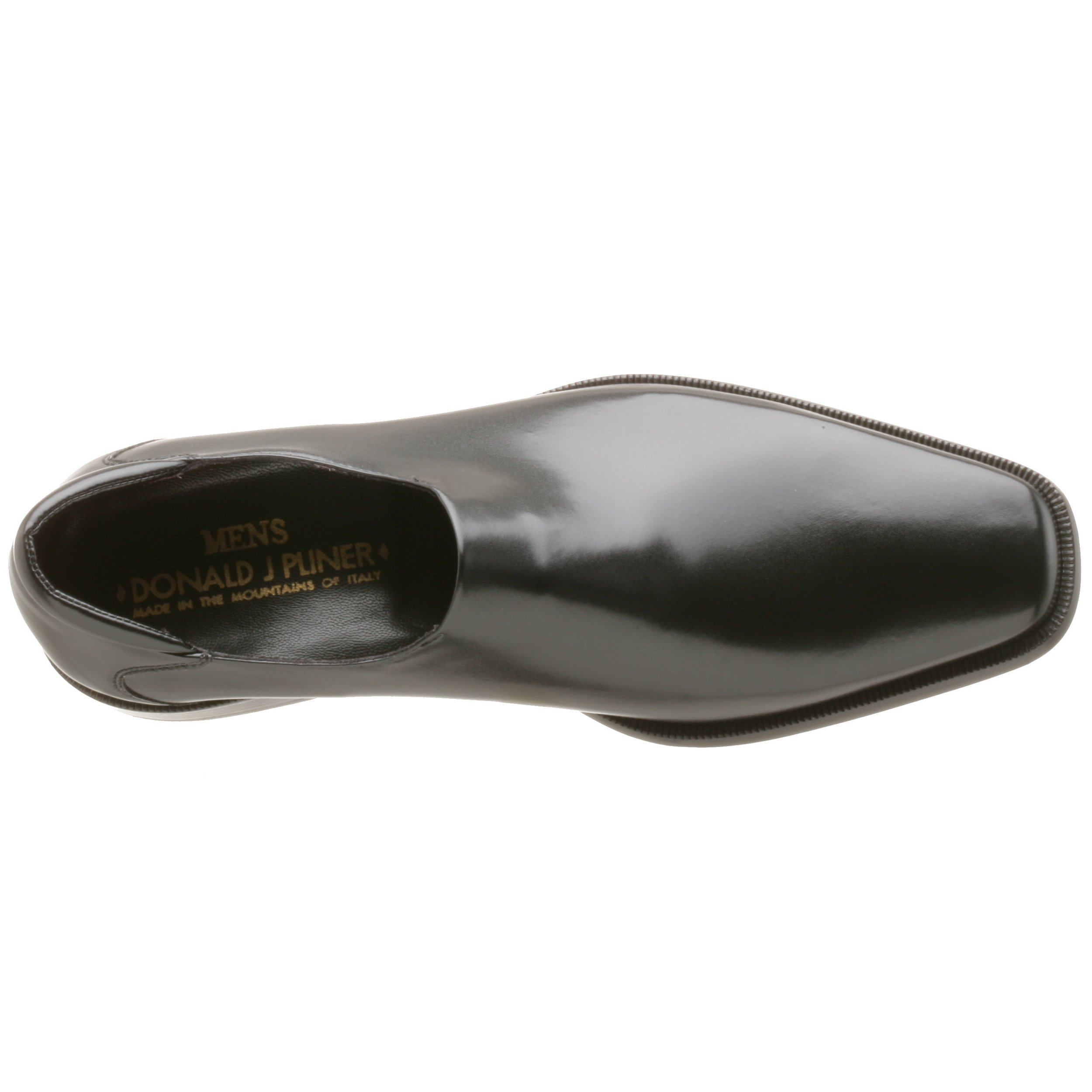 Donald Pliner REX Men's Slip-On Loafers - Comfortable Dress Shoes for Work & Business | Premium Leather Business Casual Shoes for Men | All-Day Comfort for Office, Travel & Formal Occasions
