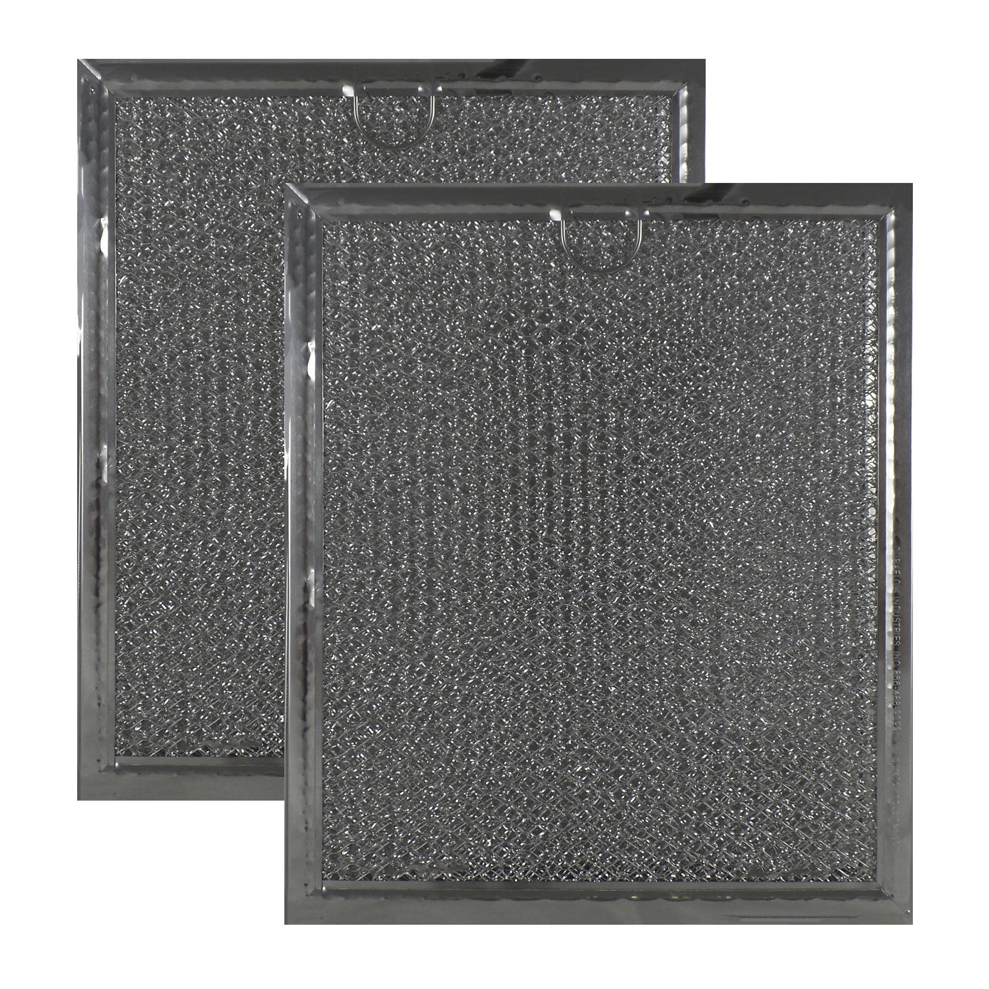 GE EA221053 Compatible Air Filter 2-Pack - Aluminum Mesh Grease Replacement for Range Hoods | Perfect for Kitchen Ventilation & Smoke Removal