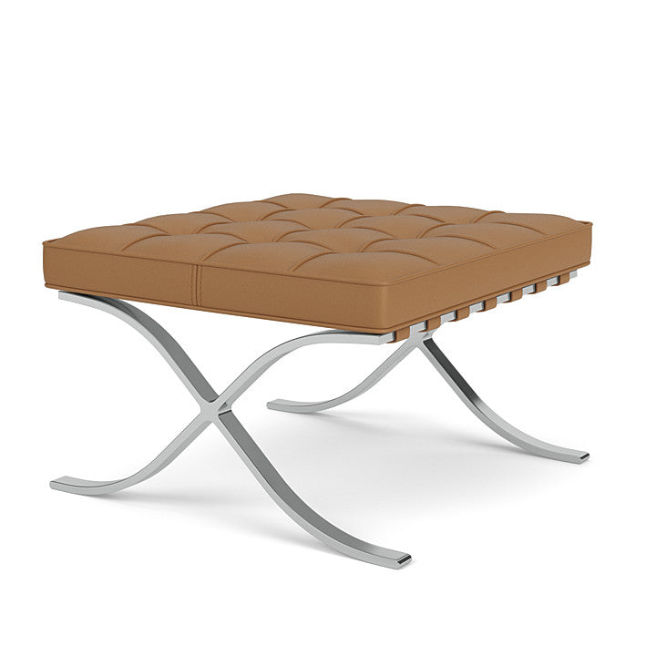 Barcelona Stool with Cushion - Modern Bar Stool with Padded Seat for Kitchen Island, Breakfast Nook & Home Decor | Comfortable Counter Height Stool