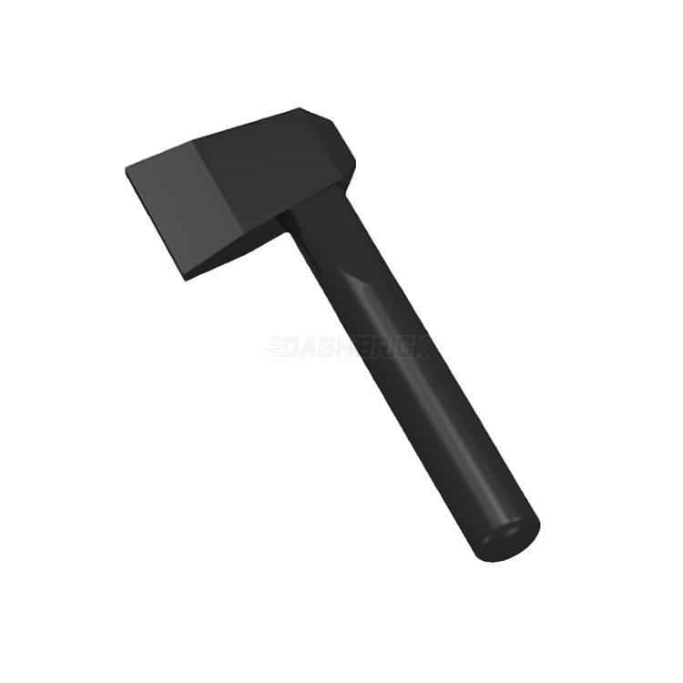LEGO Minifigure Black Axe Accessory [3835] - Perfect for LEGO Building Sets, DIY Projects & Collectible Displays