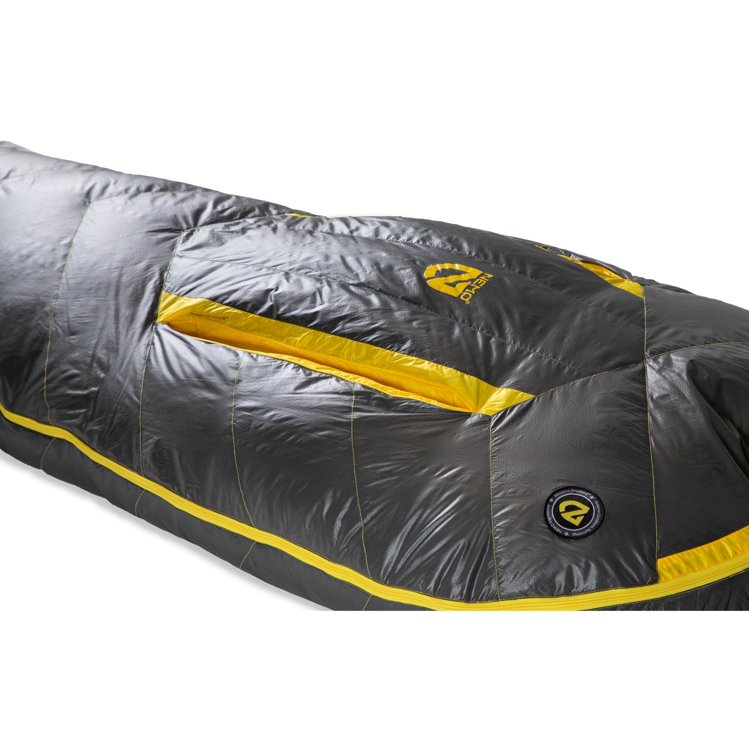 Nemo Sonic 0 Degree Down Sleeping Bag - Ultralight & Water-Resistant for Winter Camping, Backpacking & Hiking - Perfect for Cold Weather Adventures