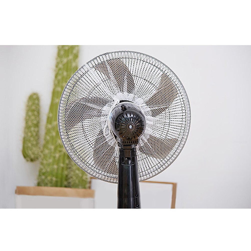 Family Fan Cover - Kid Finger Protector & Safety Fan Guard Net - Washable Summer Fan Cover for Baby Proofing & Home Safety - Perfect for Nursery, Bedroom, and Playroom