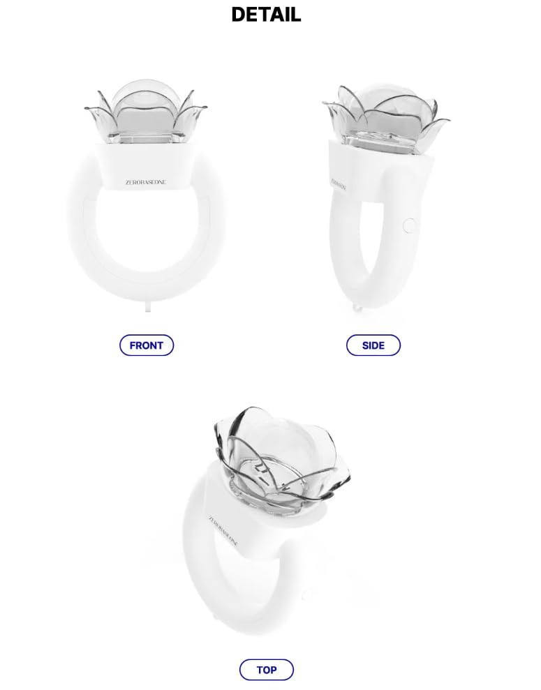 ZEROBASEONE Official Light Stick Kit - Outbox, Light Stick, Strap & Quick Start Guide with Tracking Number | Perfect for K-Pop Concerts, Fan Meetings & Collectors