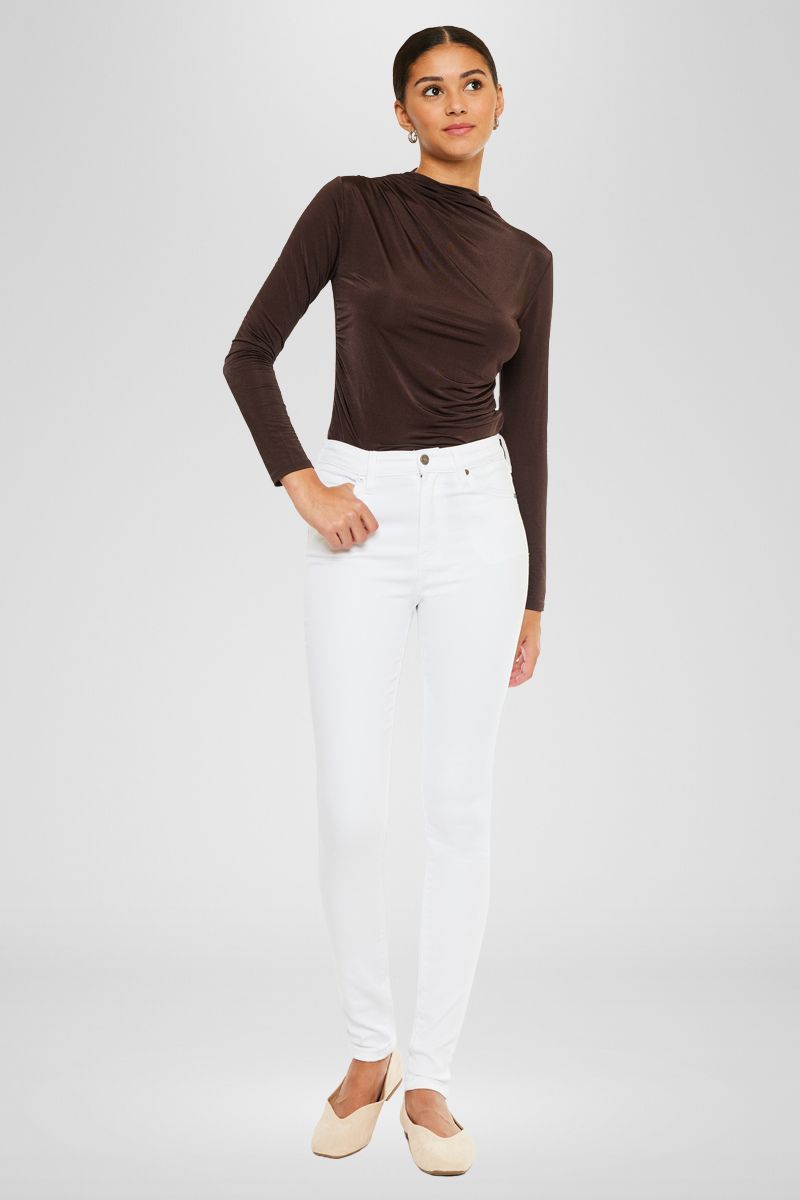 Vanessa High Rise Super Skinny Jeans for Women - Stretch Denim Slim Fit Pants, Tummy Control & Butt Lifting - Perfect for Casual Wear, Night Out & Date Night