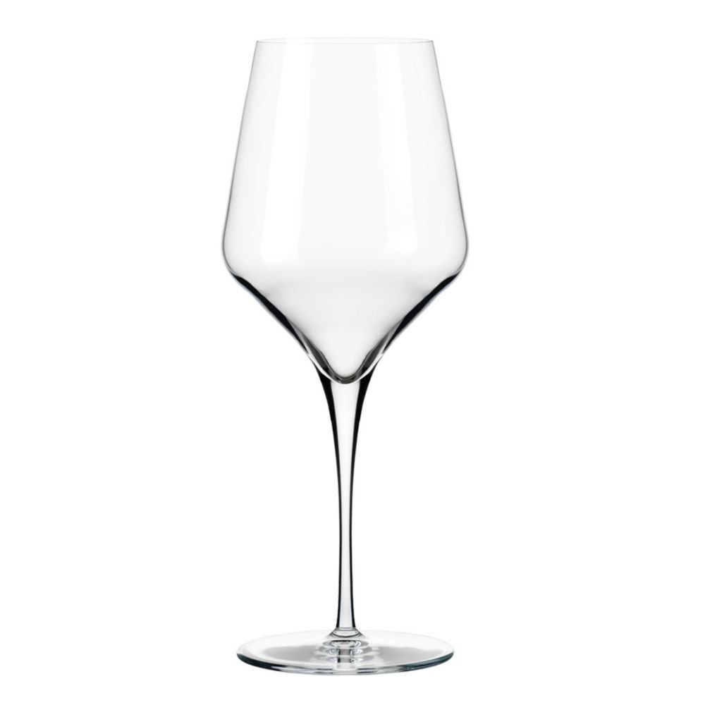 Libbey Prism 16oz Wine Glasses Set of 12 - Elegant Crystal-Like Stemware for Red & White Wine, Perfect for Dinner Parties, Weddings & Home Entertaining