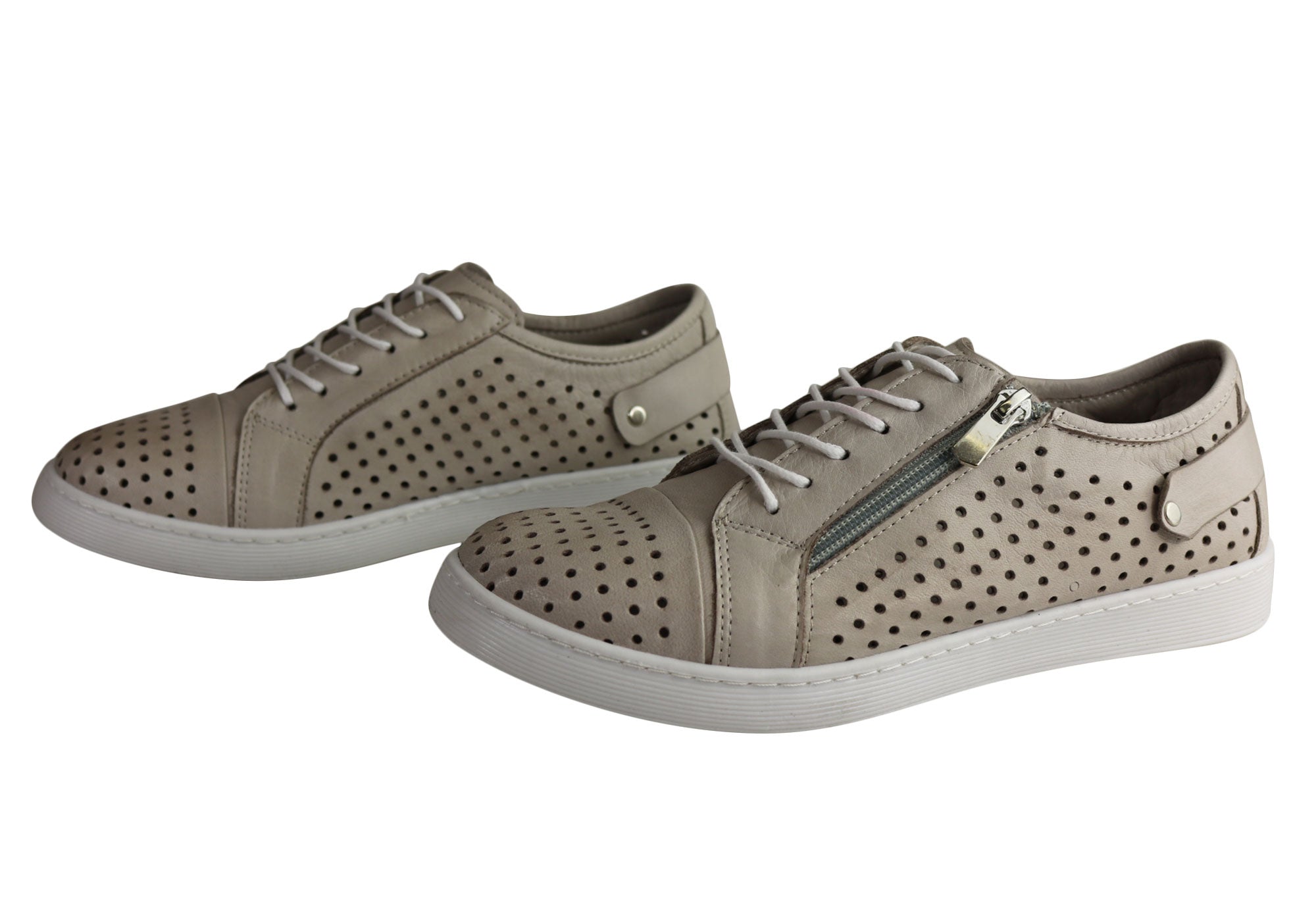 Comfortable Women's Leather Casual Shoes EG17 - European Style for Walking, Work & Everyday Wear