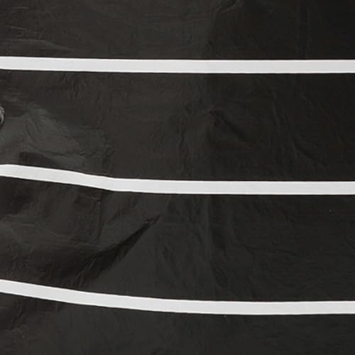 Pinstripe White on Black