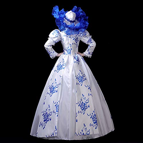 Victorian Rococo Dress for Women - Elegant Maiden Costume Inspired by 18th Century Fashion | Perfect for Renaissance Fairs, Cosplay, and Themed Parties