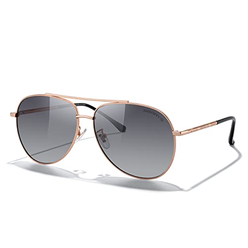 Rose Gold Frame/Gray Gradient Lens