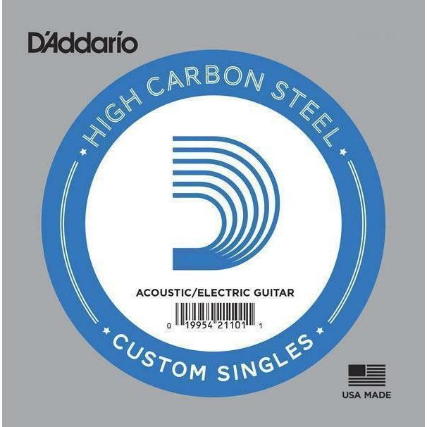 D'Addario .009 Plain Steel Guitar Strings - Single String Replacement for Electric & Acoustic Guitars - Perfect for Rock, Blues & Jazz Performances